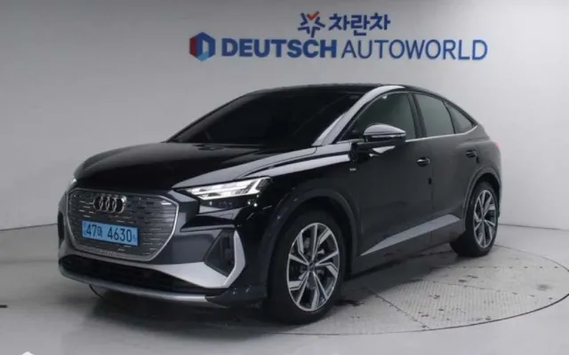 인천신용불량자차량구매 Q4 e-트론 40 스포트백 프리미엄 매물 사진 2 - 2022/10 59,404km